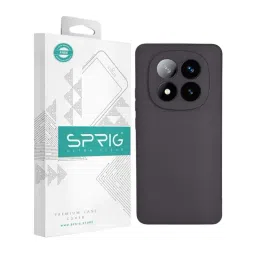 Sprig Back Cover for REDMI 14 PRO PLUS (Black)-picture-24