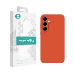 Sprig Back Cover for Samsung Galaxy M55 5G (Orange)-picture-26