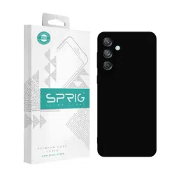 Sprig Back Cover for SAMSUNG GALAXY M55 (Black)-picture-25