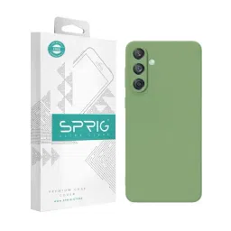 Sprig Back Cover for SAMSUNG GALAXY M55 (Green)-picture-44