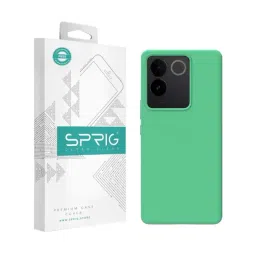 Sprig Back Cover for vivo T2 Pro (Green)-picture-17