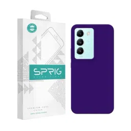 Sprig Back Cover for Vivo T3 5G (Purple)-picture-24
