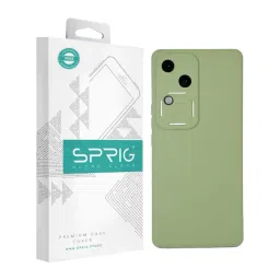 Sprig Back Cover for Vivo v30 (Green)-picture-13