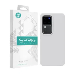Sprig Back Cover for VIVO V30 (White)-picture-29