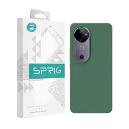 Sprig Back Cover for VIVO V40 PRO (Green)-picture-24