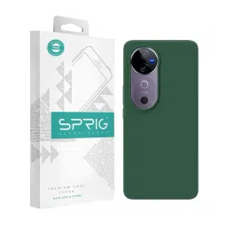 Sprig Back Cover for VIVO V40 PRO (Green)-picture-18