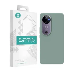 Sprig Back Cover for VIVO V40 PRO (Green)-picture-15
