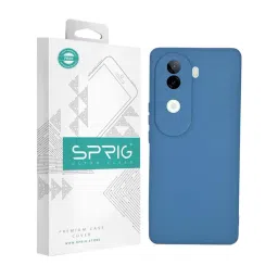 Sprig Back Cover for VIVO V40E 5G (Blue)-picture-38