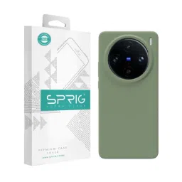 Sprig Back Cover for VIVO X100 PRO (Green)-picture-22