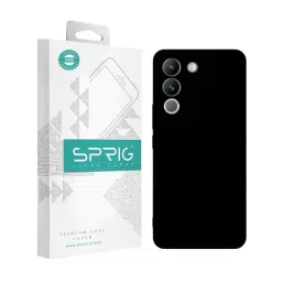 Sprig Back Cover for VIVO Y200 5G (Black)-picture-19