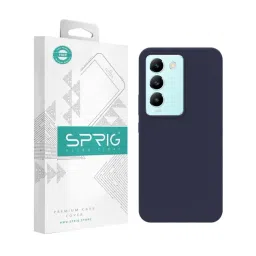 Sprig Back Cover for Vivo Y200e 5G (Blue)-picture-14