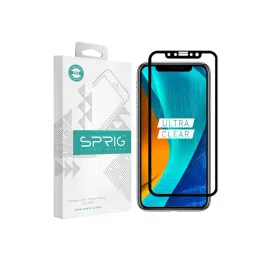 Sprig Edge To Edge Tempered Glass for Apple iPhone XS (Pack of 1)-picture-16