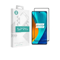 Sprig Edge To Edge Tempered Glass for MOTOROLA G85 (Pack of 1)-picture-10