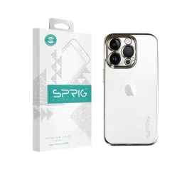 Sprig Electroplated Back Cover for APPLE iPhone 14 Pro Max (Silver)-picture-43