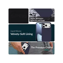 SPRIG iPhone 17 Pro Max Silicone Back Cover image 3