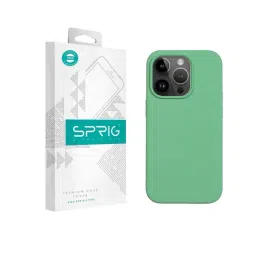 Sprig Liquid Silicone Back Cover for APPLE iPhone 14 Pro (Green)-picture-15