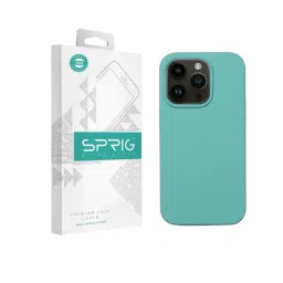 Sprig Liquid Silicone Back Cover for APPLE iPhone 14 Pro Max (Blue)-picture-21