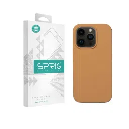 Sprig Liquid Silicone Back Cover for APPLE iPhone 14 Pro Max (Gold)-picture-19