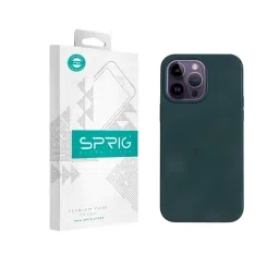 Sprig Liquid Silicone Back Cover for APPLE iPhone 14 Pro Max (Green)-picture-36