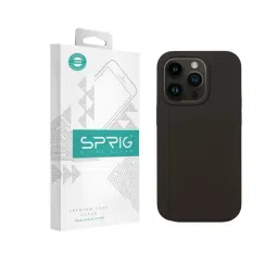 Sprig Liquid Silicone Back Cover for APPLE iPhone 14 Pro Max (Grey)-picture-18