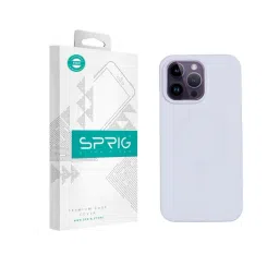 Sprig Liquid Silicone Back Cover for APPLE iPhone 14 Pro Max (White)-picture-10