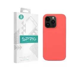 Sprig Liquid Silicone Back Cover for APPLE iPhone 14 Pro (Red)-picture-32