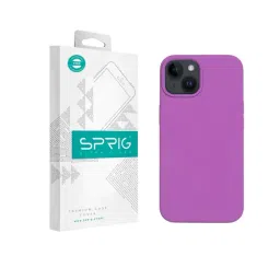 Sprig Liquid Silicone Back Cover for APPLE iPhone 14 (Purple)-picture-34