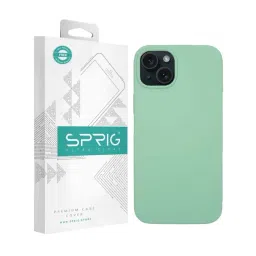 Sprig Liquid Silicone Back Cover for Apple iPhone 15 (Green)-picture-38