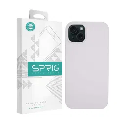 Sprig Liquid Silicone Back Cover for Apple iPhone 15 (Grey)-picture-34