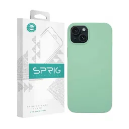 Sprig Liquid Silicone Back Cover for Apple iPhone 15 Plus (Green)-picture-12