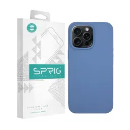 Sprig Liquid Silicone Back Cover for APPLE iPhone 15 Pro (Blue)-picture-38