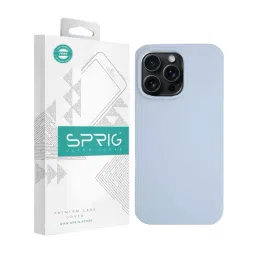 Sprig Liquid Silicone Back Cover for APPLE iPhone 15 Pro Max (Blue)-picture-25