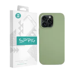 Sprig Liquid Silicone Back Cover for APPLE iPhone 15 Pro Max (Green)-picture-23