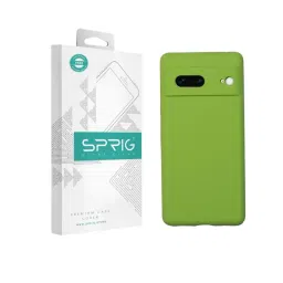 Sprig Liquid Silicone Back Cover for GOOGLE PIXEL 7 (Green)-picture-10