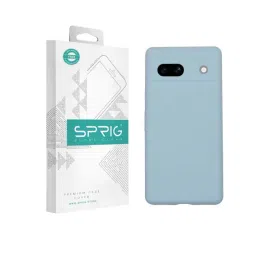 Sprig Liquid Silicone Back Cover for Google Pixel 7A 5G (Blue)-picture-41