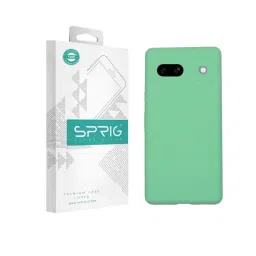 Sprig Liquid Silicone Back Cover for Google Pixel 7A 5G (Green)-picture-24