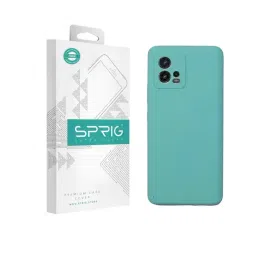 Sprig Liquid Silicone Back Cover for Motorola G72 (Blue)-picture-17