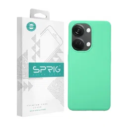 Sprig Liquid Silicone Back Cover for Oneplus Nord 3 5G (Green)-picture-17