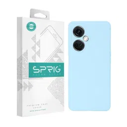 Sprig Liquid Silicone Back Cover for Oneplus Nord CE 3 5G (Blue)-picture-18