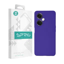 Sprig Liquid Silicone Back Cover for Oneplus Nord CE 3 5G (Purple)-picture-35