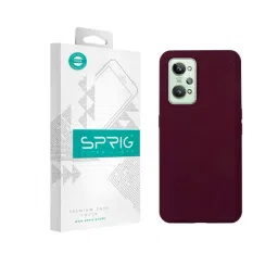 Sprig Liquid Silicone Back Cover for REALME GT NEO 2 (Red)-picture-16