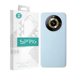 Sprig Liquid Silicone Back Cover for Realme Narzo 60 Pro 5G (Blue)-picture-25