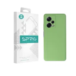 Sprig Liquid Silicone Back Cover for REDMI NOTE 12 PRO PLUS (Green)-picture-21