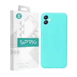 Sprig Liquid Silicone Back Cover for Samsung F14 5G (Blue)-picture-15