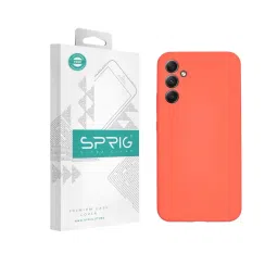 Sprig Liquid Silicone Back Cover for Samsung Galaxy A34 5G (Red)-picture-23