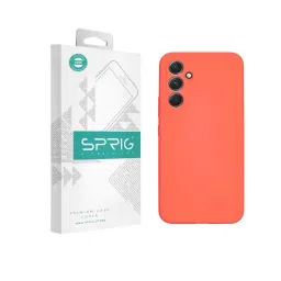 Sprig Liquid Silicone Back Cover for Samsung Galaxy A54 5G (Red)-picture-36