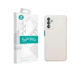 Sprig Liquid Silicone Back Cover for Samsung Galaxy F23 5G (White)-picture-36
