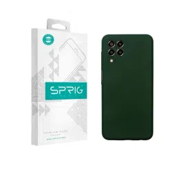 Sprig Liquid Silicone Back Cover for SAMSUNG GALAXY M33 5G (Green)-picture-26