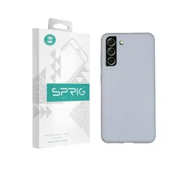 Sprig Liquid Silicone Back Cover for Samsung Galaxy S21 FE 5G (Blue)-picture-18