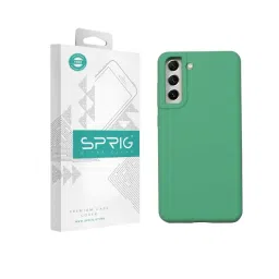 Sprig Liquid Silicone Back Cover for Samsung Galaxy S21 FE 5G (Green)-picture-12